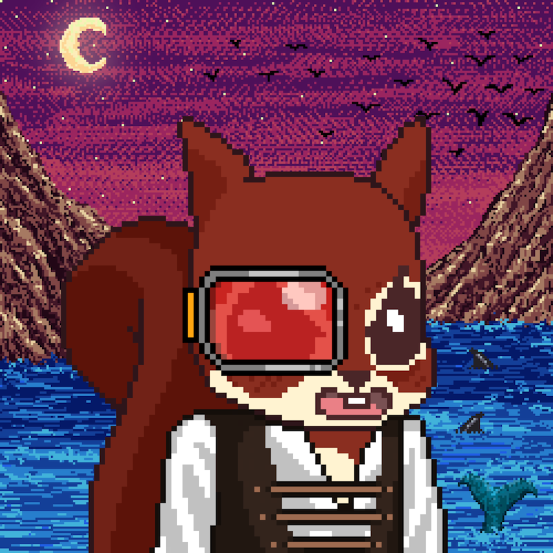 Pixel Squirrels #172